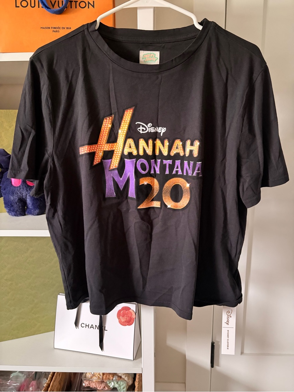 Stoney Clover Lane Hannah Montana Cropped Baby Tee